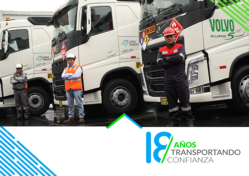 Cargo Transport Primeros Certificado ISO-39001